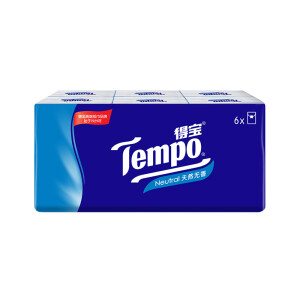 Tempo 得宝 手帕纸 4层7张*6包