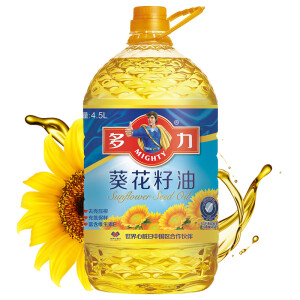 MIGHTY多力葵花籽油4.5L*3件+凑单品