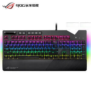 ROG 玩家国度  Strix Flare 机械键盘 (Cherry红轴、RGB)