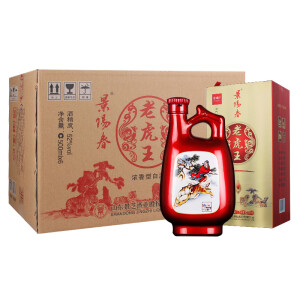 京东plus会员:景芝景阳春老虎王酒52度500ml*6瓶*2件 景芝醉八仙56度