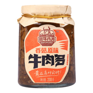 吉香居酱牛八方牛肉多牛肉酱香菇原味200g