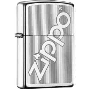 ZIPPO 之宝 29701 锻纱镀铬 打火机