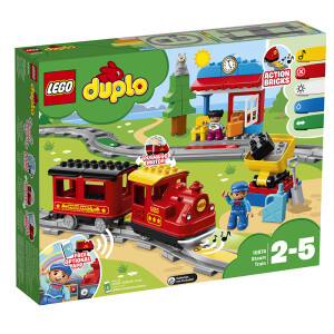 LEGO乐高DUPLO得宝系列10874智能蒸汽火车