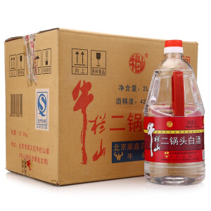 牛栏山 桶装二锅头 42度 2000ml*6桶