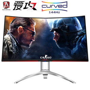 AOC 爱攻II AG322FCX 31.5英寸 VA电竞显示器（144Hz、1800R、FreeSync）