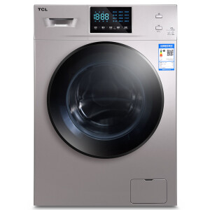 TCL XQG100-W500BH 10公斤 滚筒洗衣机+BCD-50H 50L 双门冰箱