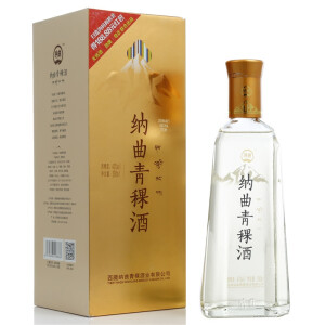 NAQU 纳曲 青稞酒（金盒） 清香型 42度 500ml *4件 +凑单品
