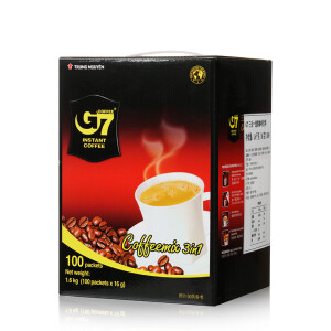 G7 COFFEE 中原咖啡 三合一速溶咖啡 盒装 100条 共1.6kg *4件