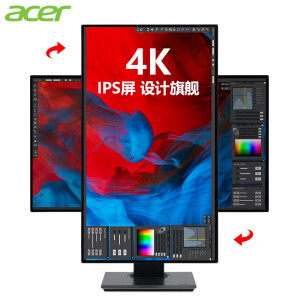 acer 宏碁 PE320QK 31.5英寸 IPS显示器（3840×2160、130%sRGB）