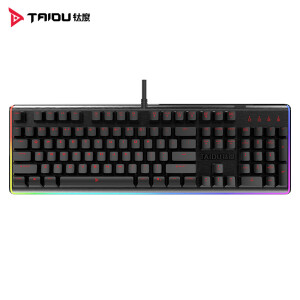 历史低价：Taidu钛度TKM600幻彩师机械键盘（104键、Cherry轴）