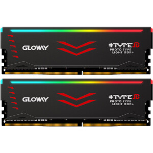 Gloway 光威 TYPE-β系列 DDR4 16G(8GBX2) 套装 3000频率 台式机内存 RGB灯条