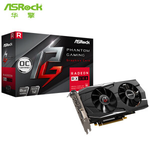 ASRock 华擎 RX580 8G OC 幻影电竞 阿波罗Phantom Gaming D 显卡