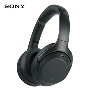 SONY索尼WH-1000XM3头戴式无线降噪耳机黑色