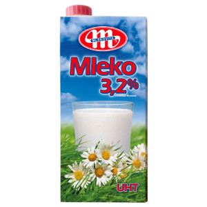 Mlekovita妙可全脂纯牛奶箱装1L*12L*3件+凑单品