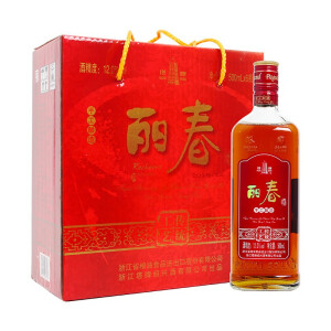 塔牌高盖丽春花雕酒半甜型500ml*6瓶*2件