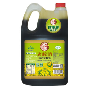 老榨坊 纯香菜籽油  4.2L *3件