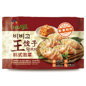 必品阁（bibigo）韩式泡菜王饺子490g