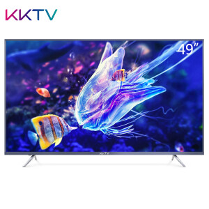 KKTV U49MAX 49英寸4K HDR MEMC 人工智能语音36核液晶平板智能电视机金属旗舰版 康佳出品 蓝灰色