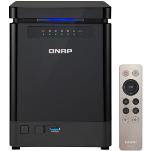 QNAP 威联通 TS-453Bmini 四盘位 NAS网络存储（J3455、4GB）