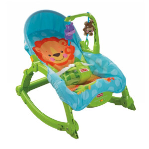 Fisher-Price费雪W2811可爱动物多功能婴儿摇椅