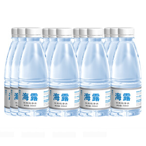 OCEAN AQUA 海露 海洋饮用纯净水 350ml*12瓶 *2件