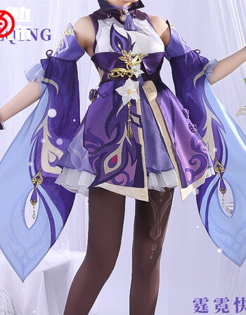 赫搏原神cos服璃月七星刻晴游戏套装c服少女cosply服装女套装s 图片价格品牌报价 京东