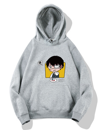 东京食尸鬼喰种金木研董香动漫衣服装秋冬外套加绒卫衣连帽初中高中