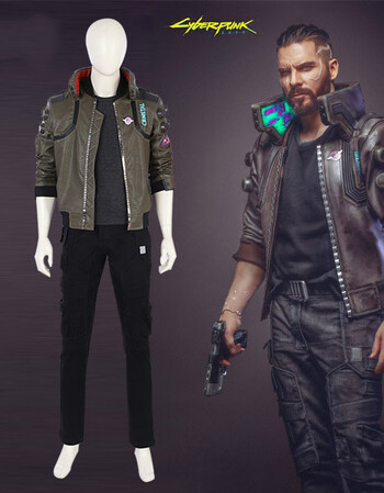 动漫游戏赛博朋克2077cos服同款外套全套衣服cosplay可定制 全套 l