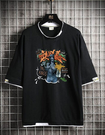 杰哥不要阿伟死了awsl让我康康短袖t恤杰哥衣服勇2021杰哥新款t恤3xl