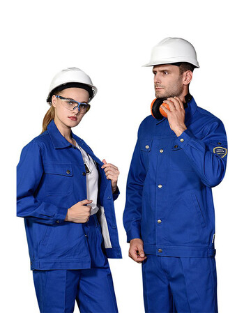 安富利耐高温防阻燃工作服套装男防火防溅电焊工化工工厂车间耐磨加厚