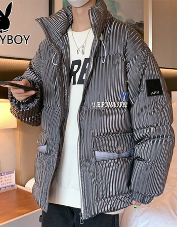 风衣冬季青年学生冬天防风保暖工装机能羽绒服男潮牌外套9925深灰4xl