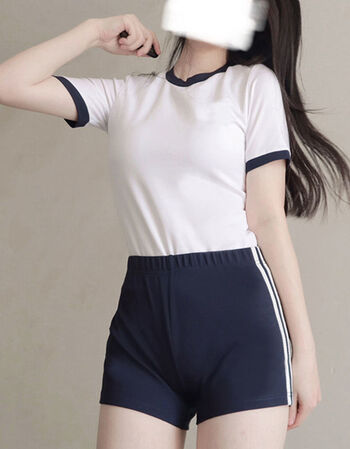 日式高校体育课运动体操服保守可爱女高中生日系jk制服套装两件日系