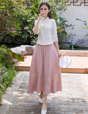 汉服女装?汉服女装简笔画