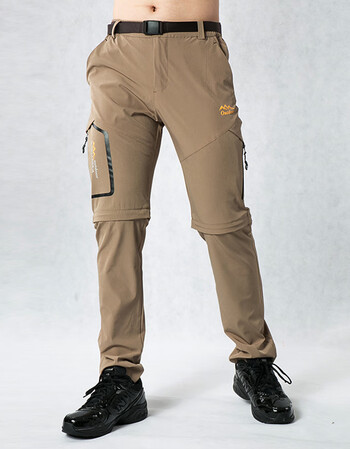 特价情侣装户外登山服速干裤服装两节可拆卸冲锋裤男女装裤子短裤