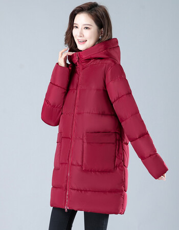 200斤加肥加大号秋冬季厚外套棉衣棉袄子保暖女式女士乐卉枣红色6xl