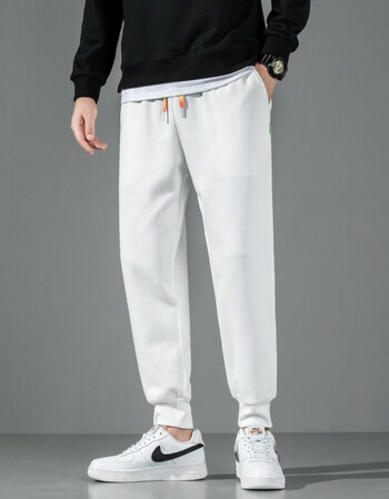 休闲裤男裤子m3xl休闲裤白色l