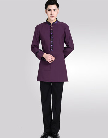 剑貂(jiandiao)酒店工作服秋冬装女茶楼饭店火锅店员工制服餐饮服务员