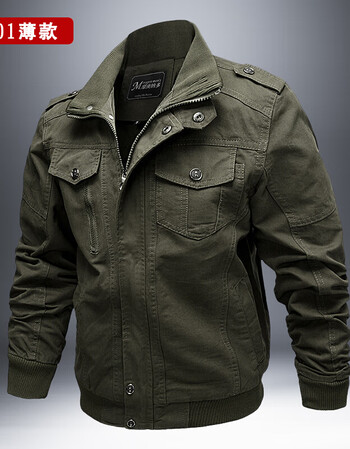 ty冬季外套男军装夹克男士特种兵加绒加厚户外大码工装茄克军衣yjy
