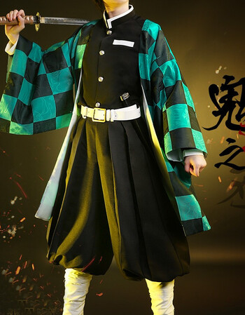 双勉家21 鬼灭之刃cos服灶门炭治郎我妻善逸羽织日式cosply服装男灶门炭治郎羽织 上衣 裤子 腰带 Xl 175 1 Cm 图片价格品牌报价 京东 双勉家21 鬼灭之刃cos服灶门炭治郎我妻善逸羽织日式cosply服装男灶门炭治郎羽织 上衣 裤子 腰带 Xl 175 1 Cm 图片价格品牌报价 京东
