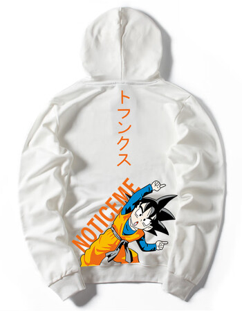 男加绒连帽套头情侣装新款潮牌hiphop嘻哈外套女特兰克斯前后图黑色xl