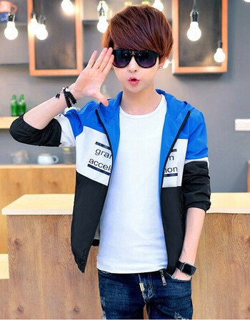 11男孩子12初中学生13夏天14男装15春秋装16岁青少年夹克男士外套 85