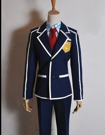 阿坡饵 刀剑神域 桐人校服.cosplay服装现货 男码 l