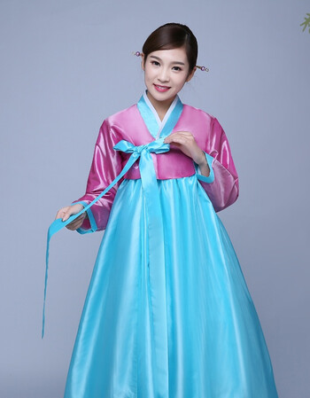 新款韩服大长今演出服朝鲜族表演服少数民族服装韩国传统舞蹈女款时尚