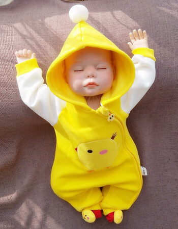 百天冬装秋冬季男女0-3个月6初生新生婴儿连体棉衣服鸡宝宝满月 加绒