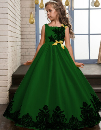 2018春季新品公主裙童裙儿童连衣裙 宝宝公主裙 连衣裙 718绿色 140cm