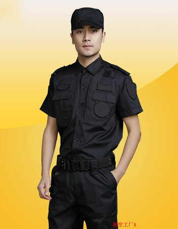 特勤服短袖套装特勤服作训服长袖半袖全套sf对战装备服警察公安特警服