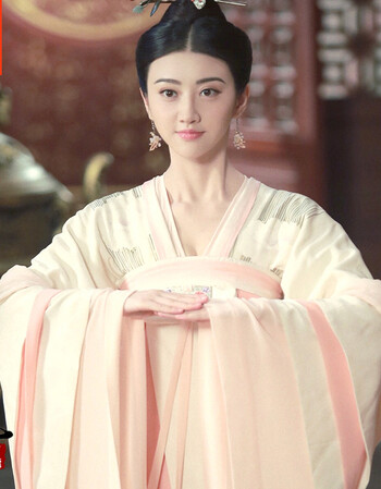 阿坡饵景甜沈珍珠大唐荣耀同款影视古装唐朝唐风唯美仙女齐胸襦裙演出