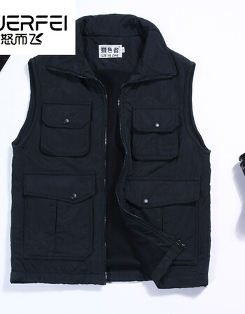 警服春夏摄影钓鱼马甲秋冬男款多口袋广告志愿者义工马夹定制logo武警