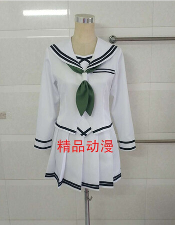 阿坡饵 美少女万华镜4觋夕莉 觋夕摩cos 制服水手服罪与罚的少女cos服