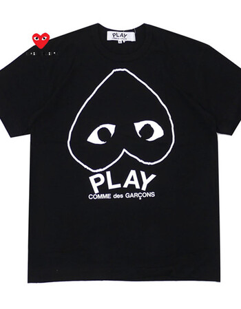 伊莎贝尔 休伯特(isabel hubert)潮牌夏新款川久保玲短袖 play字样